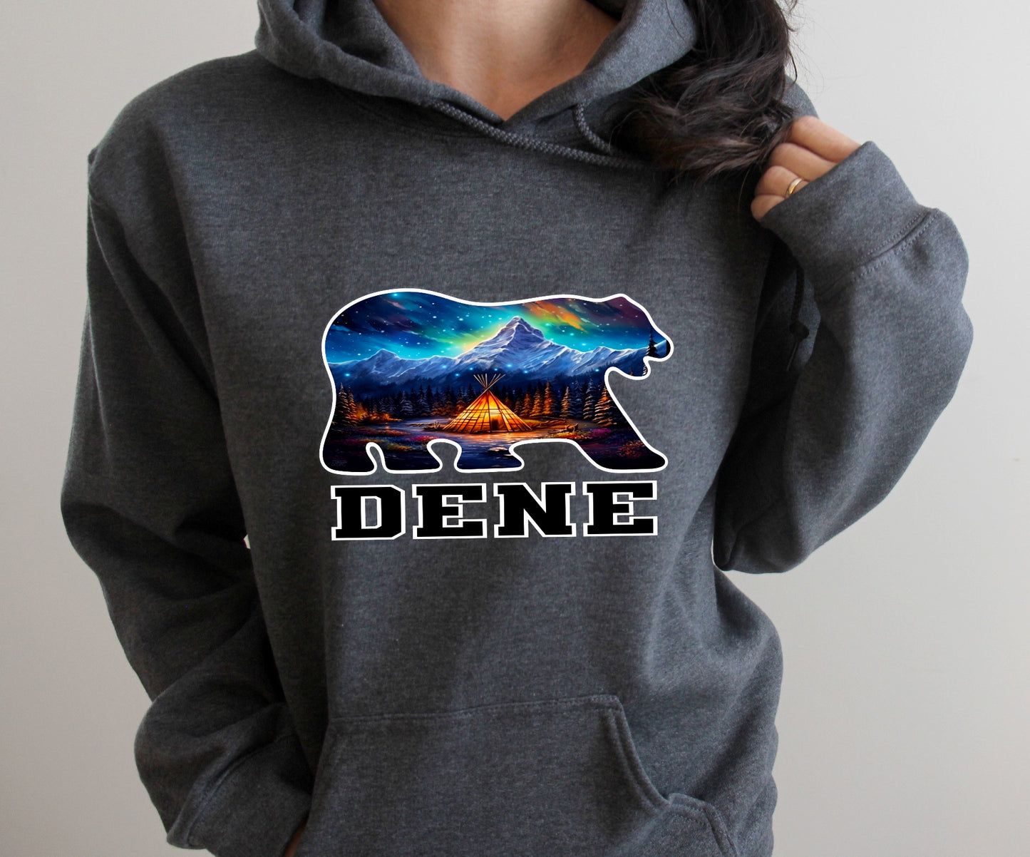 Dene Polar Bear Hoodie