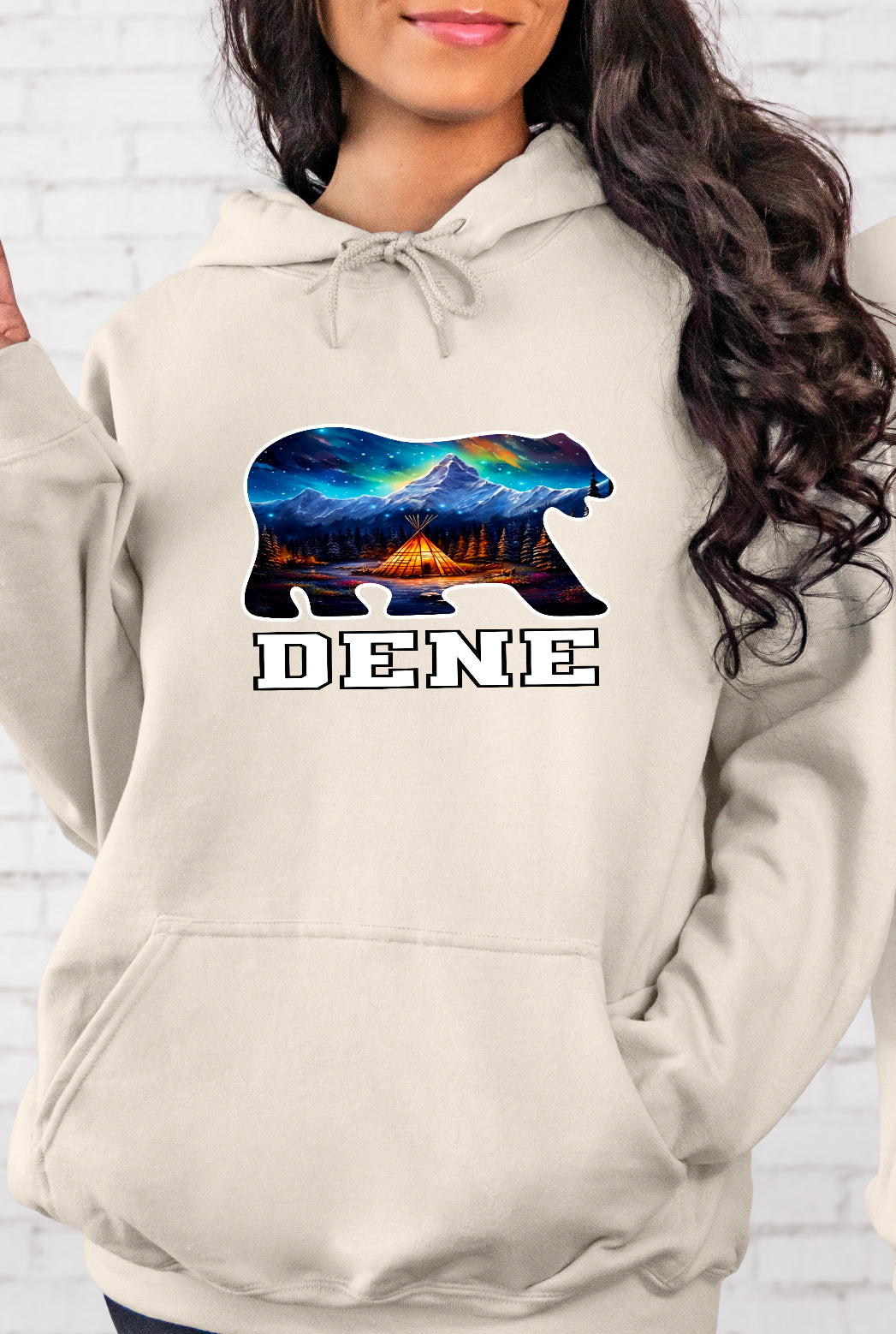 Dene Polar Bear Hoodie