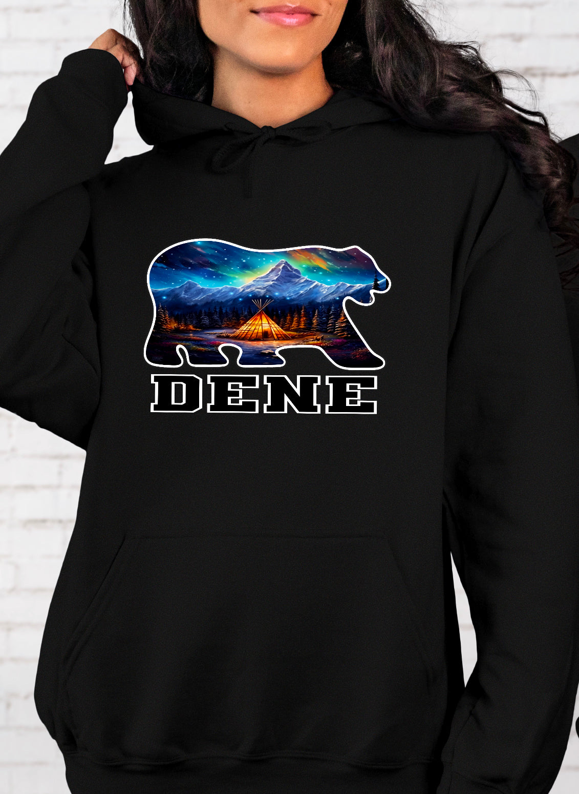 Dene Polar Bear Hoodie