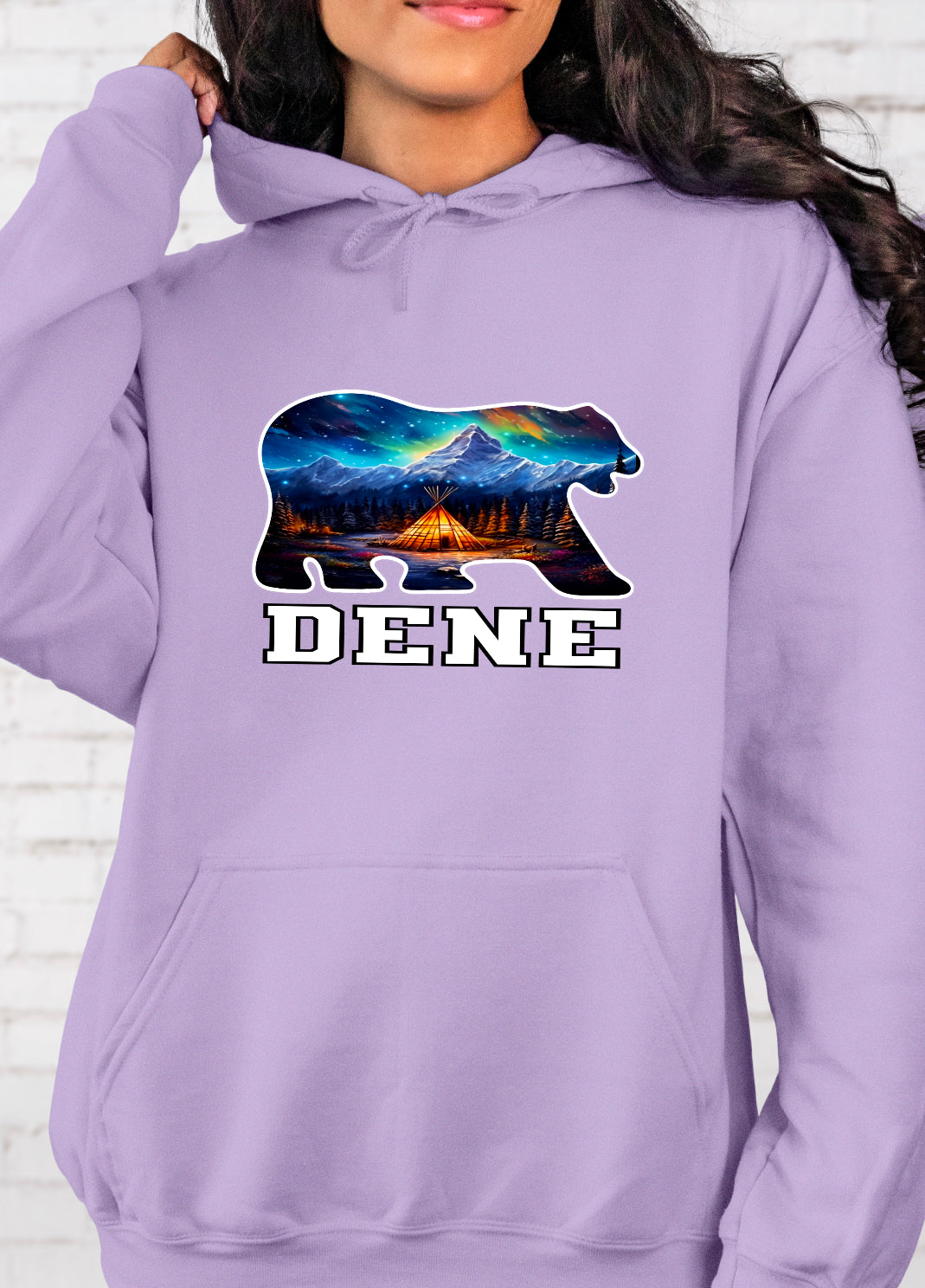 Dene Polar Bear Hoodie