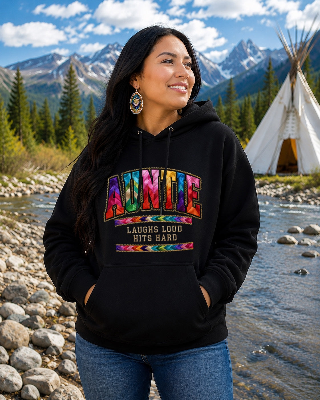 AUNTIE Hoodie

LAUGHS LOUD • HITS HARD