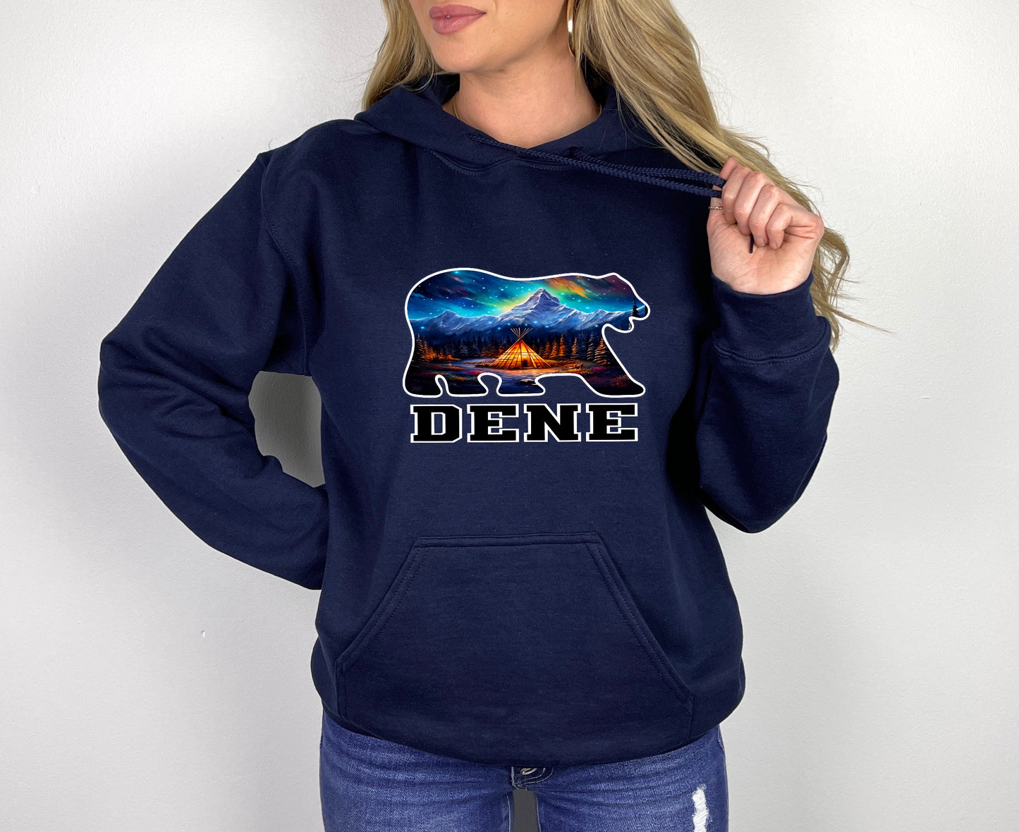 Dene Polar Bear Hoodie